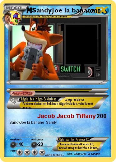 Pokemon SandyJoe la banane