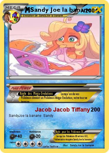 Pokemon Sandy Joe la banane Pokemon Sandy Joe la banane