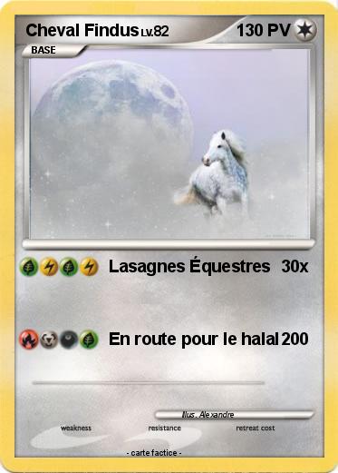 Pokemon Cheval Findus