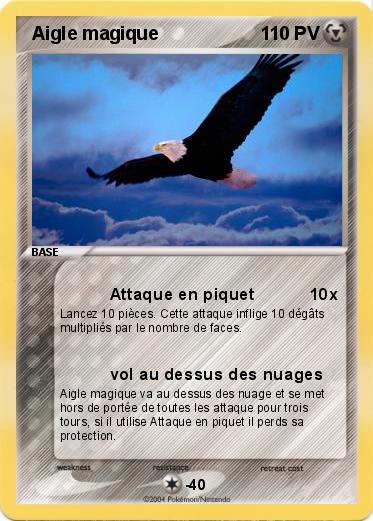 Pokemon  Aigle magique