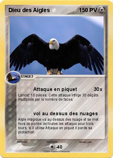 Pokemon Dieu des Aigles 