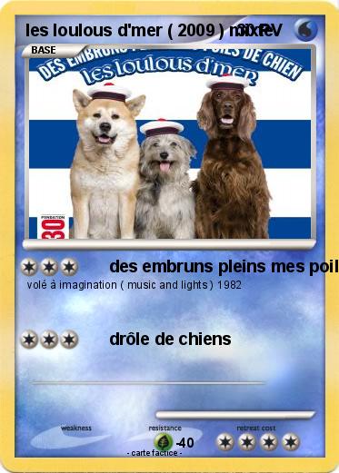 Pokemon les loulous d'mer ( 2009 ) mixte
