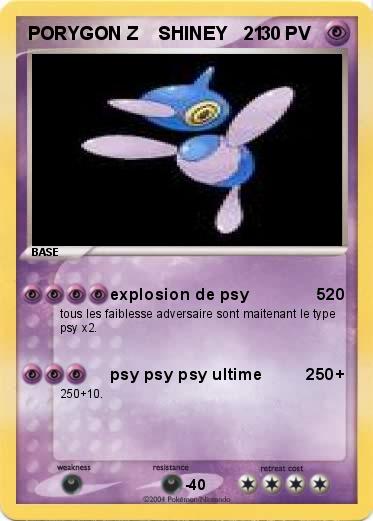 Pokemon PORYGON Z    SHINEY   21 