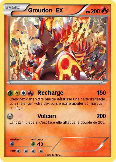 Pokemon Groudon  EX