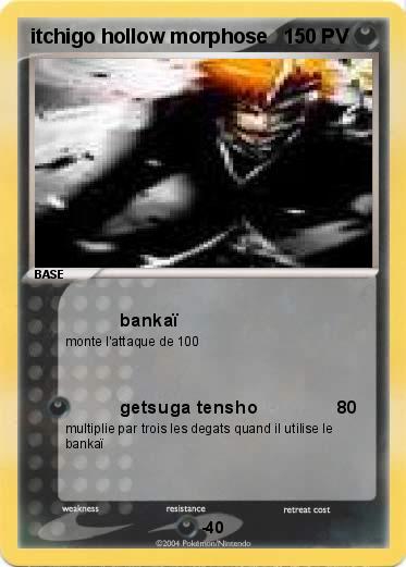Pokemon itchigo hollow morphose