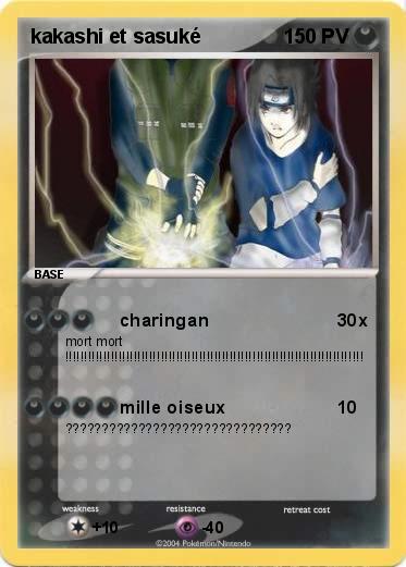 Pokemon kakashi et sasuké