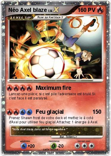 Pokemon Néo Axel blaze