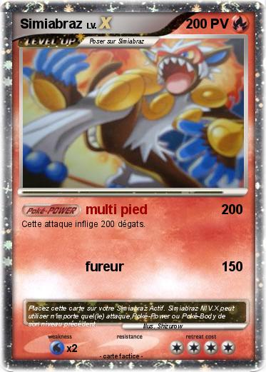 Pokemon Simiabraz