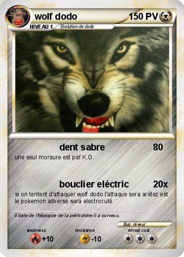 Pokemon wolf dodo