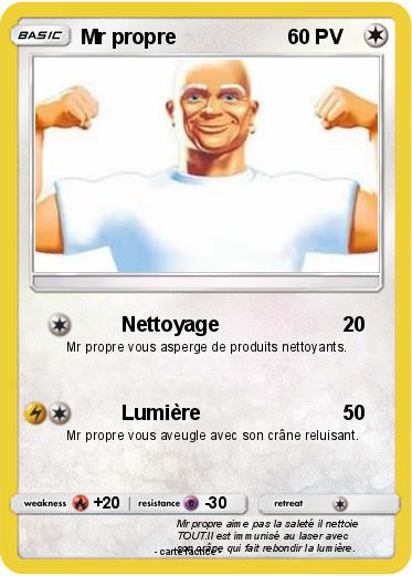Pokemon Mr propre