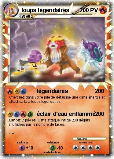 Pokemon loups légendaires