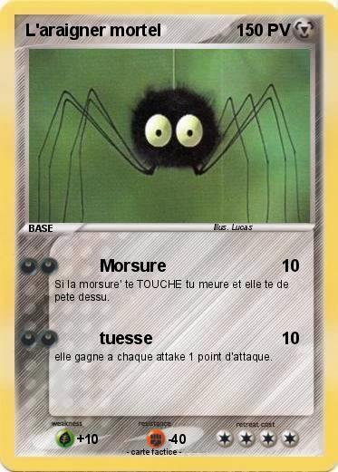 Pokemon L'araigner mortel