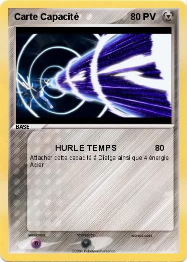 Pokemon Carte Capacité 