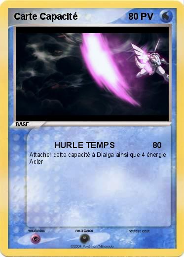 Pokemon Carte Capacité 