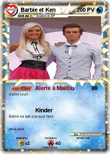 Pokemon Barbie et Ken