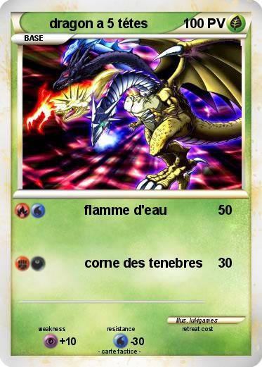 Pokemon dragon a 5 tétes