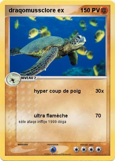 Pokemon draqomussclore ex