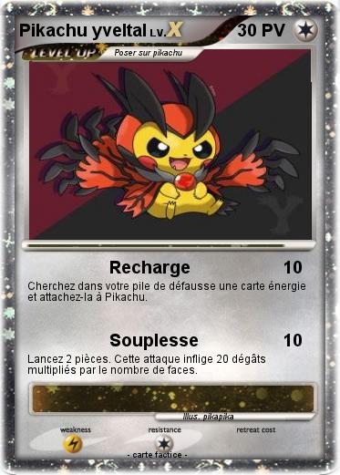 Pokemon Pikachu yveltal