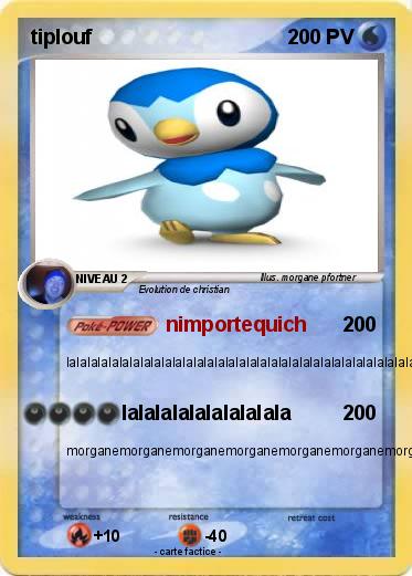 Pokemon tiplouf