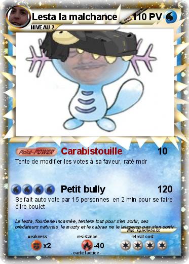 Pokemon Lesta la malchance