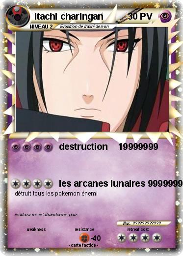 Pokemon itachi charingan