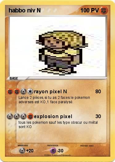 Pokemon habbo niv N