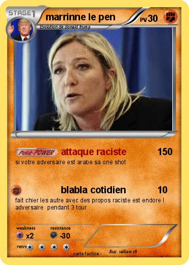 Pokemon marrinne le pen