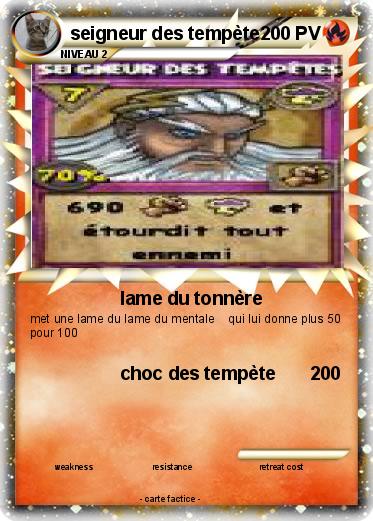 Pokemon seigneur des tempète