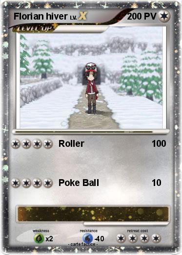 Pokemon Florian hiver