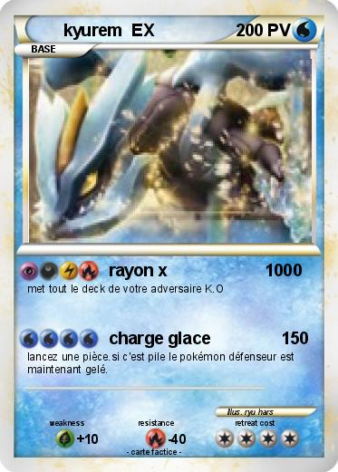 Pokemon kyurem  EX