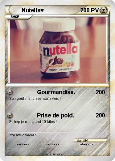 Pokemon Nutella♥