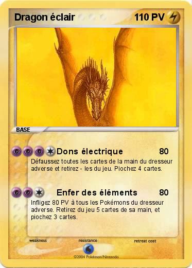 Pokemon Dragon éclair