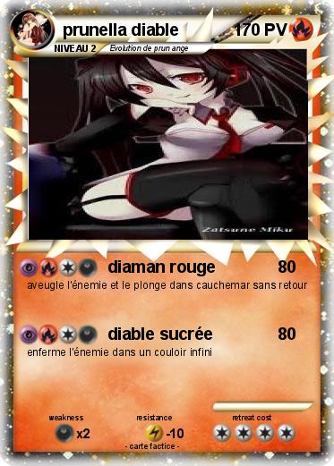 Pokemon prunella diable
