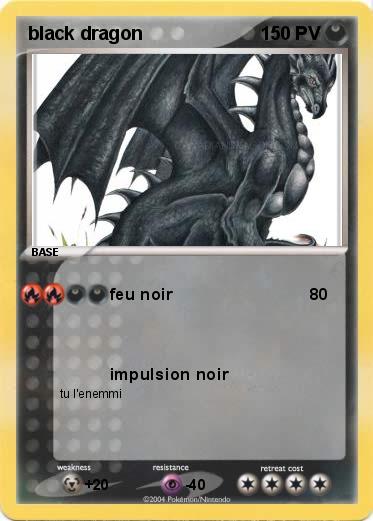Pokemon black dragon