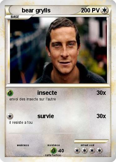 Pokemon bear grylls
