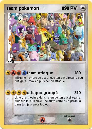 Pokemon team pokemon                  9