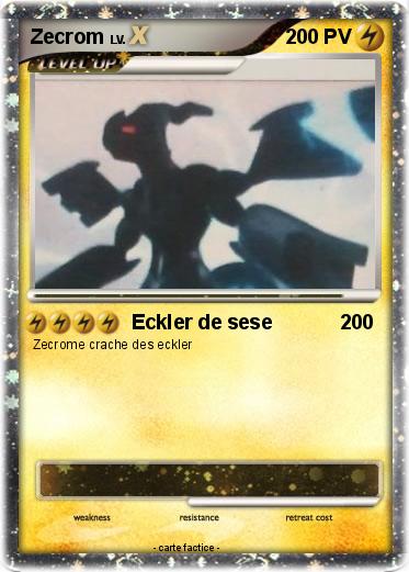 Pokemon Zecrom
