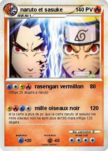 Pokemon naruto et sasuke