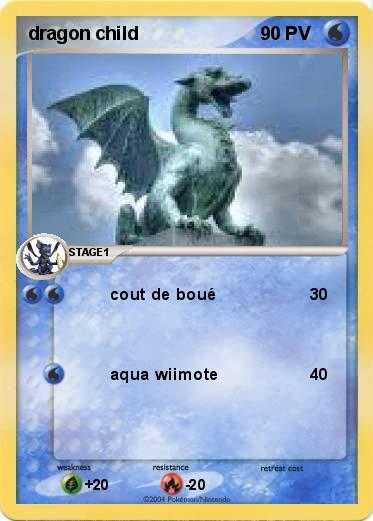 Pokemon dragon child