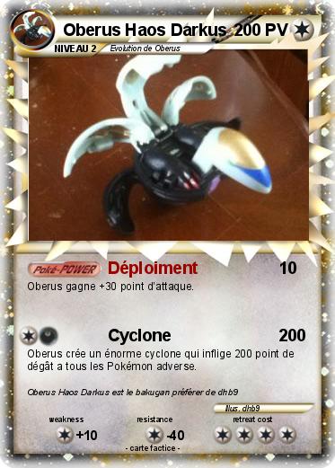 Pokemon Oberus Haos Darkus