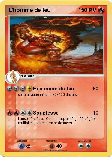 Pokemon L'homme de feu