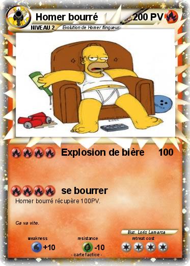 Pokemon Homer bourré