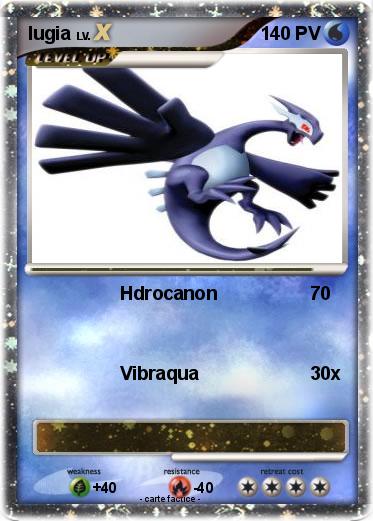 Pokemon lugia