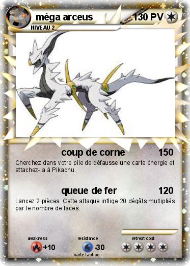 Pokemon méga arceus