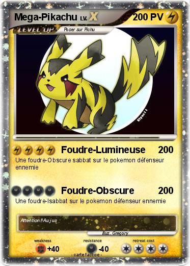 Pokemon Mega-Pikachu