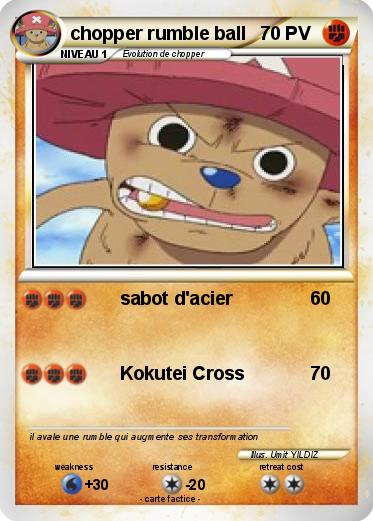 Pokemon chopper rumble ball