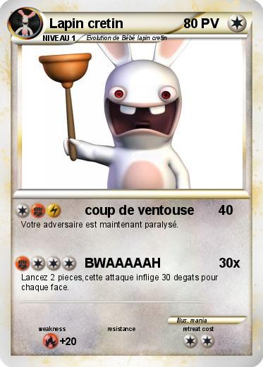 Pokemon Lapin cretin