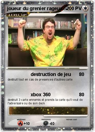 Pokemon joueur du grenier rageux