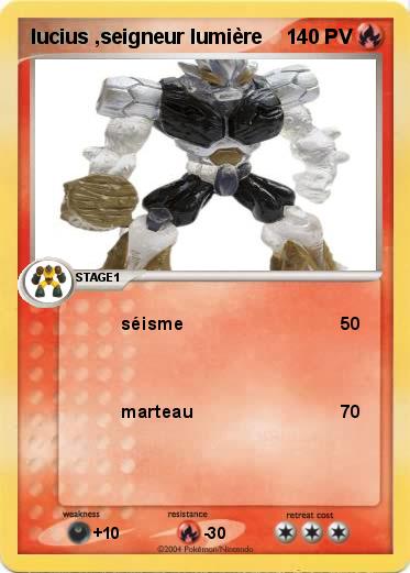 Pokemon lucius ,seigneur lumière