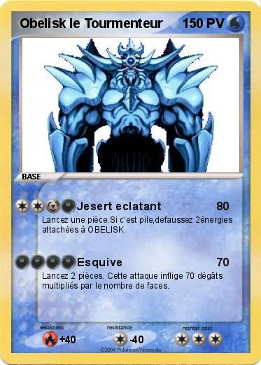 Pokemon Obelisk le Tourmenteur